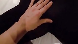 Romantic Oriental  immature Pair Make Love in Bedroom